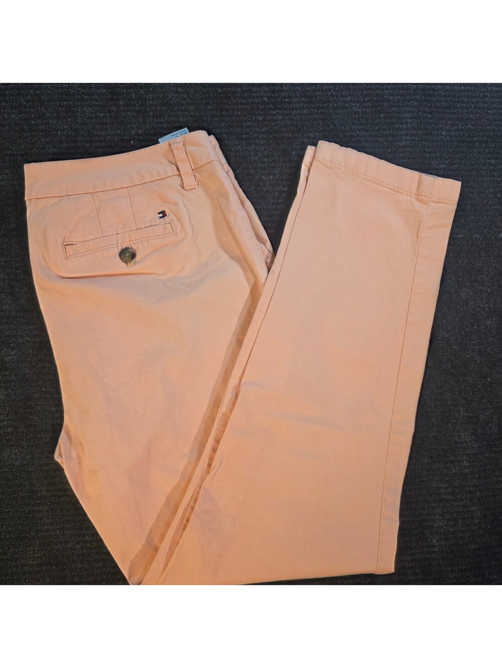 Tommy Hilfiger Women's Peach Colored Chino Pants Size 10